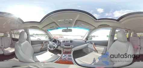 2012 Toyota Highlander Limited z USA, uszkodzony, nr VIN 5TDYK3EH6CS084341